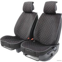 Накидка на автомобильное сидение Car Performance CUS-1012 BK/RD (алькантара, черный/красный)