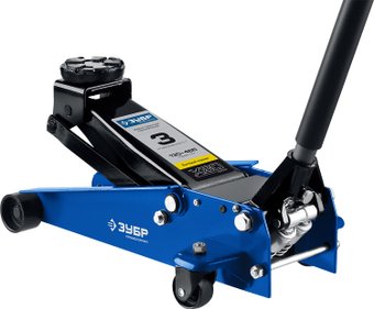 Подкатной домкрат Зубр Профи 43050-3 3т