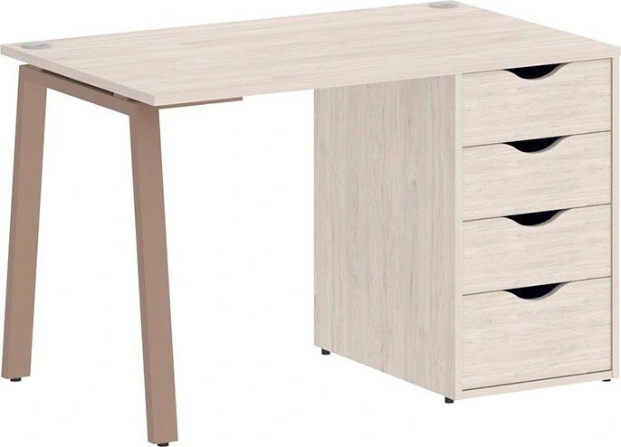 

Стол Riva Home Office VR.SP-3-118.4.A Мокко (денвер светлый)