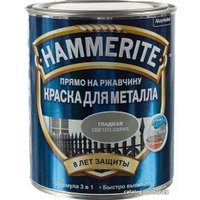 Краска Hammerite по металлу гладкая 0.75 л (серый)