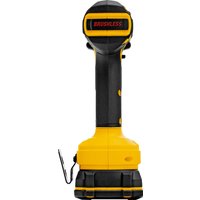 Ударная дрель-шуруповерт Denzel CIDH-BL-20 (с 2-мя АКБ, кейс)