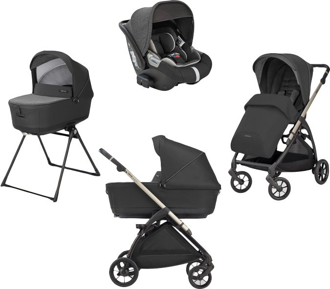 

Универсальная коляска Inglesina Electa Quattro (4 в 1, upper black)
