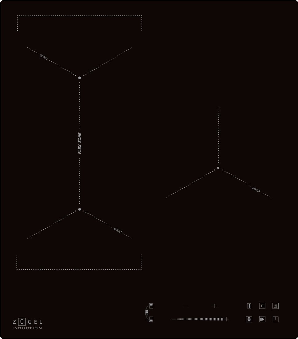 

Варочная панель ZUGEL ZIH454B