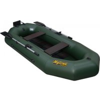 Моторно-гребная лодка Муссон R-260 PC TP (зеленый)