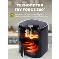 Аэрогриль (аэрофритюрница) Hott ZHAF-501AP-5-B