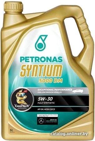 Моторное масло Petronas Syntium 5000 DM 5W-30 5л