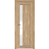 Межкомнатная дверь ProfilDoors 2.71XN R 70x200 (каштан натуральный/стекло белый триплекс)