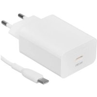 Сетевое зарядное Borofone BA21A Pro USB Type-C (белый)