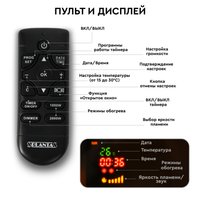 Электрокамин Planta PFP-FS400 (золотистый)