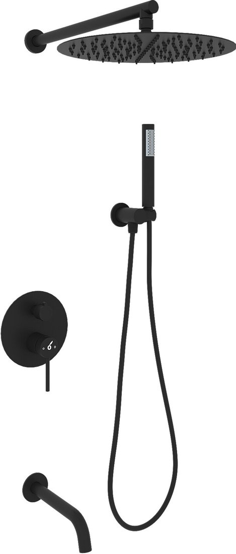Душевая система  Oliveeka OL-88939017-MB