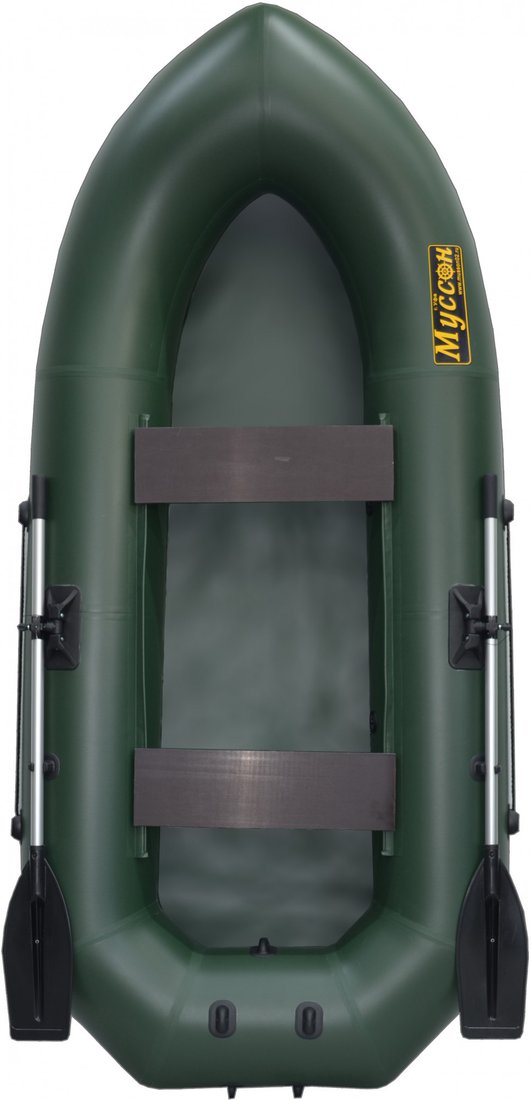 Гребная лодка Муссон К-280 (зеленый)