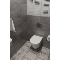 Унитаз подвесной Lavinia Boho Biore Rimless 21010006 (чаша, пневмокрышка, шум-я)