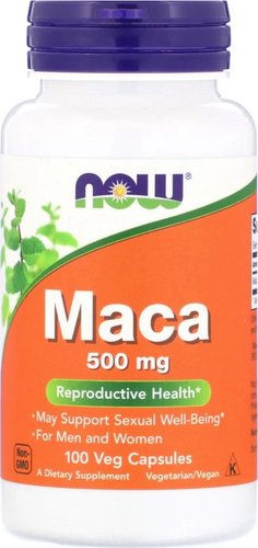 Витамины, минералы Now Foods Мака Перуанская/Maca 500 мг (100 капсул)