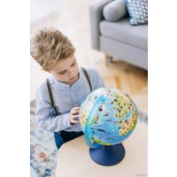 Школьный глобус Globen Зоогеографический Классик Евро с подсветкой Ке012500270