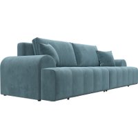 Диван Лига диванов Лига-080 131115 (велюр Seven 113 бирюзовый)