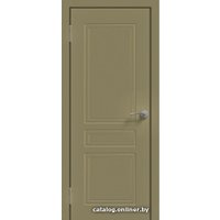 Межкомнатная дверь Юни Эмаль ПГ-1 90x200 (капучино)