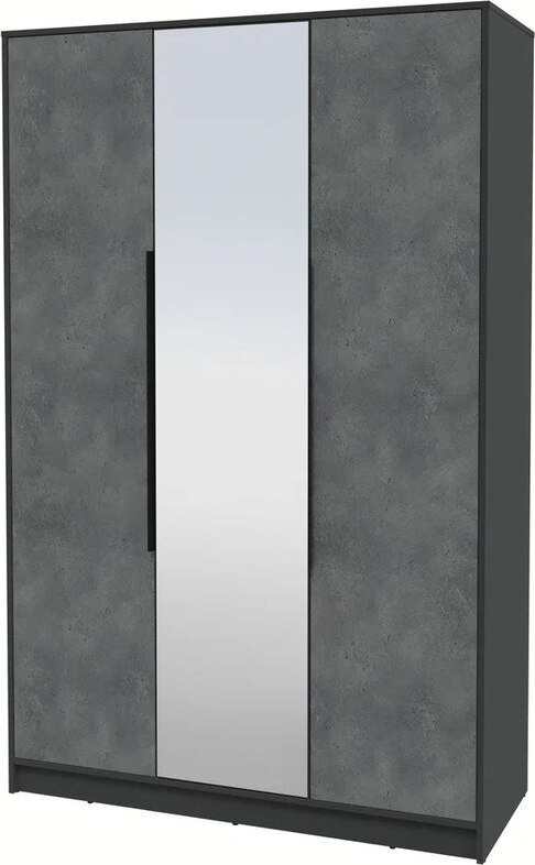 

Шкаф-купе Интерлиния Концепт КТ-Ш3з (бетон портленд/антрацит)