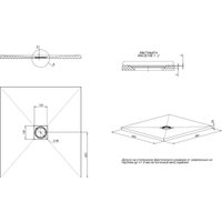 Душевой поддон Allen Brau Priority 90x80 8.31001-21