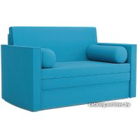 Диван Мебель-АРС Санта №2 (рогожка синий)