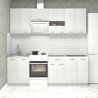 Mio Tesoro Экстра-лайт 2.2 без столешницы (белый)