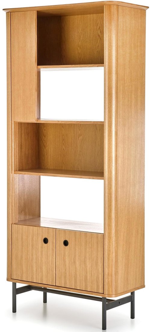 

Стеллаж Halmar Smart REG-1 (дуб натуральный/черный)