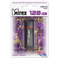 USB Flash Mirex Knight Black 3.0 128GB [13600-FM3BK128]