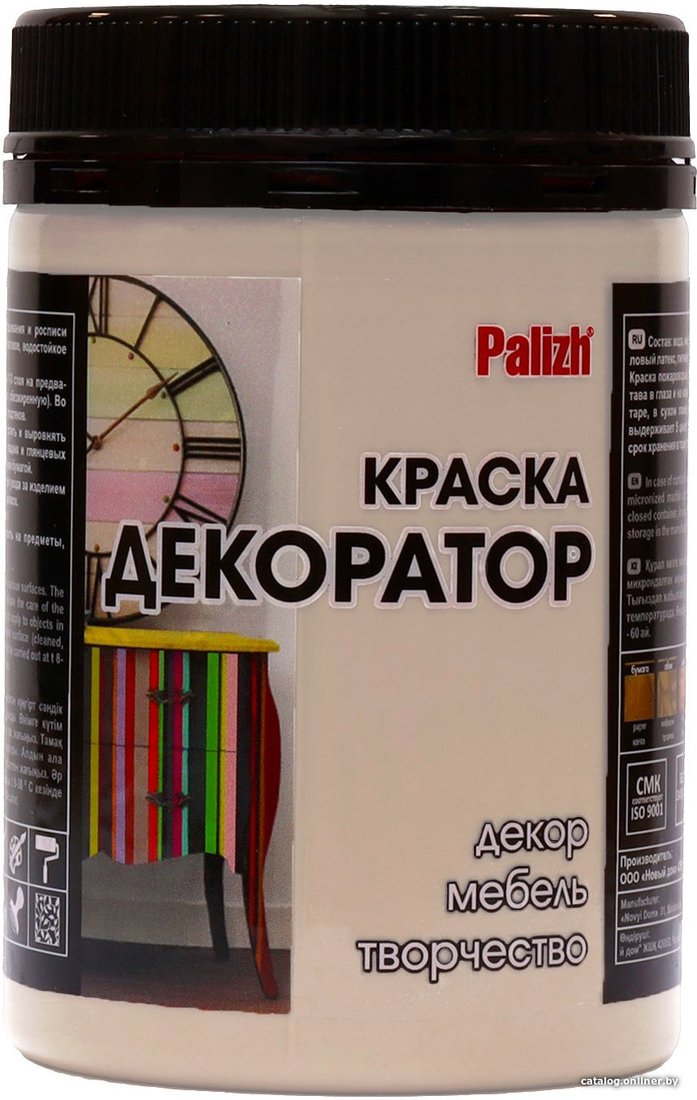 Краска Palizh Декоратор (лен, 0.32 кг)