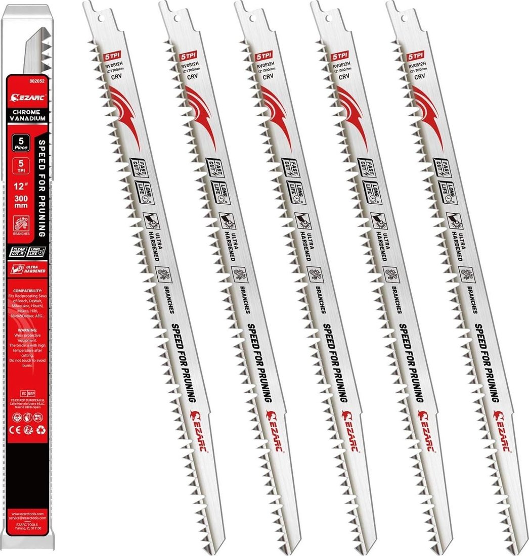 

Набор пильных полотен Ezarc 802052 (5 шт)