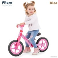 Беговел Pituso Dino EVA 12 (розовый)