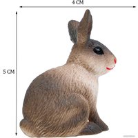 Фигурка Masai Mara На ферме. Кролик серый MM212-203