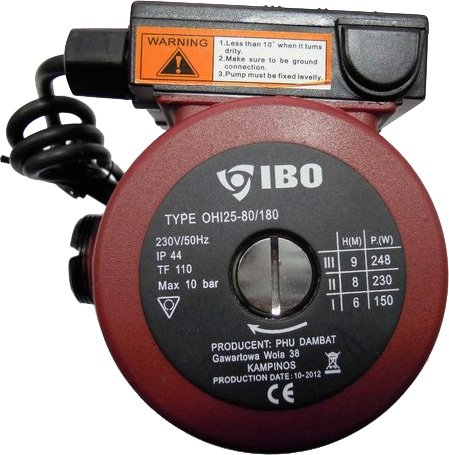

Циркуляционный насос IBO OHI 25-80/180