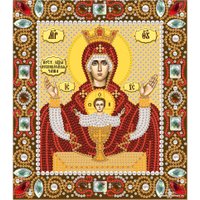 Набор для вышивания Нова Слобода Богородица Неупиваемая чаша Д 6004 в Гомеле