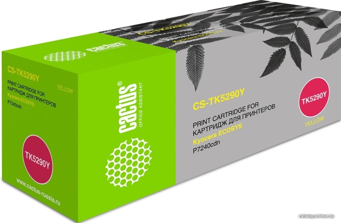 Картридж CACTUS CS-TK5290Y (аналог Kyocera TK-5290Y)