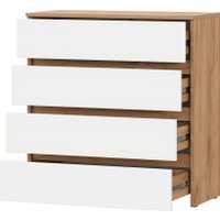 Комод Mio Tesoro Некст 1 4 ящика (дуб золотой/белый)