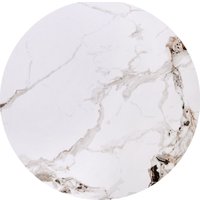 Журнальный столик Halmar Magneta (белый мрамор/черный)