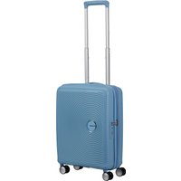 Чемодан-спиннер American Tourister SoundBox Sea Shimmer 55 см