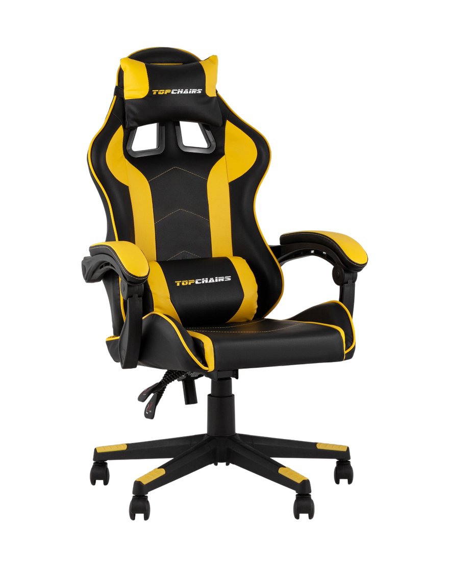 

Игровое (геймерское) кресло TopChairs Shadow GF-8079 (черно-желтый)
