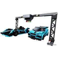 Конструктор LEGO Speed Champions 76898 Formula E Jaguar Racing и I-PACE eTROPHY