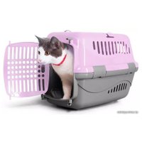 Переноска ZooExpress Турне 16212 (M, фиолетовый)