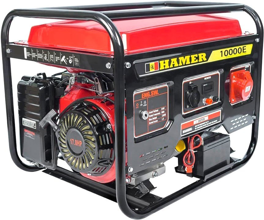 

Бензиновый генератор Hamer 10000E