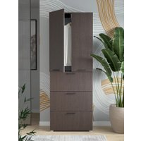 Шкаф распашной Горизонт Бонн 760 3 ящика (венге)