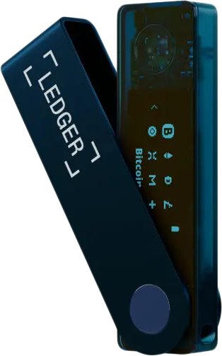 Аппаратный криптокошелек Ledger Nano X (темно-синий)