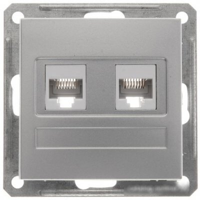 

Розетка телефонная Systeme Electric W59 RSI-251TT-5-86