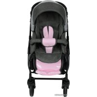 Универсальная коляска Alis Alvaro F (3 в 1, Al 03 темно-серый/светло-серый/розовая кожа)