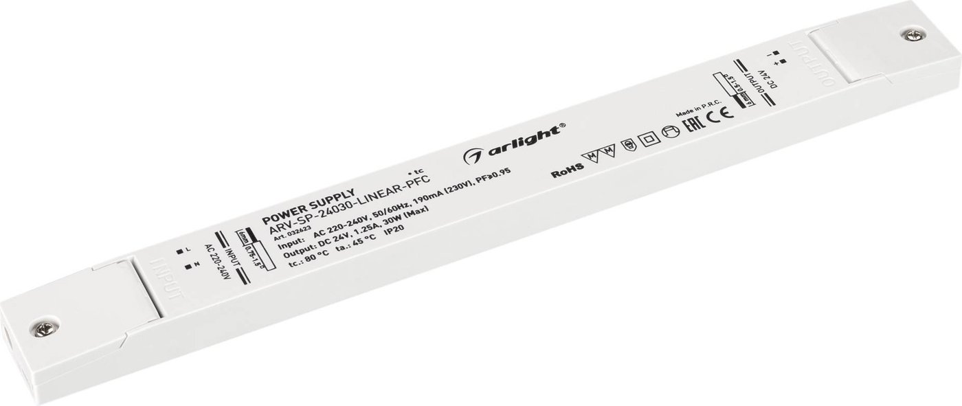 

Блок питания Arlight ARV-SP-24030-LINEAR-PFC 032623