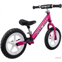 Беговел JetCat 12 Sport SLT EVA (малиновый, белые колеса)