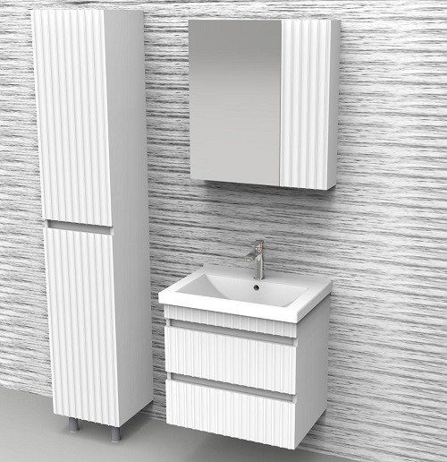 

АВН Шкаф с зеркалом для ванной Ронда 80 67.09 (3)