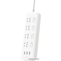 Удлинитель Xiaomi Mi Power Strip 4 (3 USB, белый, китайская версия)