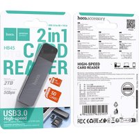 Карт-ридер Hoco HB45 USB-A 3.0