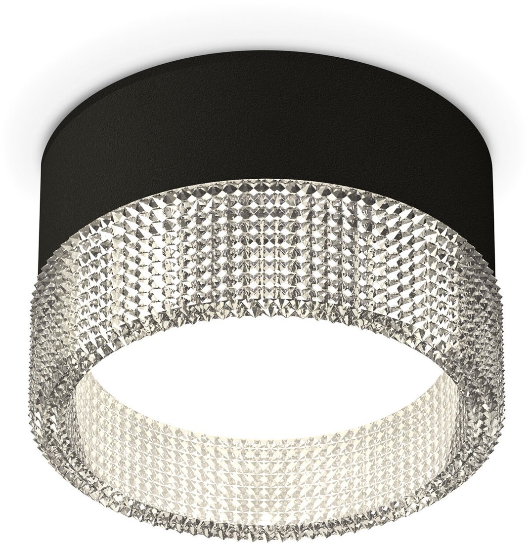 

Припотолочная люстра Ambrella light Techno spot XS8102030 SBK/CL